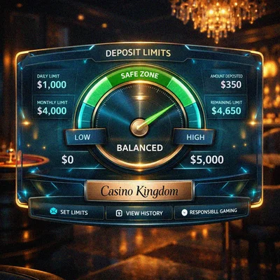 Responsible gambling and limit settings at Casino Kingdom